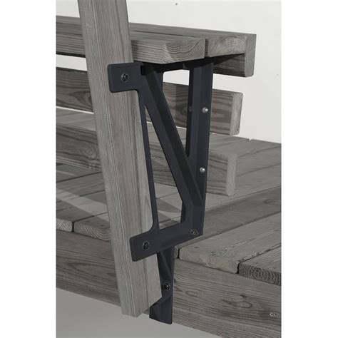 deck bench brackets metal|deck cantilever bench bracket.